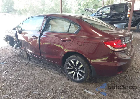 2015 Honda Civic Ex-L из США, поврежденный, VIN 19XFB2F98FE036038